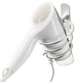 thumbnail image 6 of FITYLE Bathroom Hair Dryer Holder Blow Dryer Hanger Universal Aluminum Practical Organizer Wall Mount for Shower Home Decor Bathroom Argent, 6 of 10