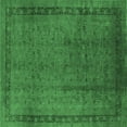 thumbnail image 1 of Ahgly Company Indoor Square Persian Emerald Green Bohemian Area Rugs, 6' Square, 1 of 4