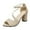 Beige, variant on CAIXIA Women Sandals Elegant Glittering High Heel Dress Sandals for Women Summer Evening Party Gold Fashion Footwear,Black
