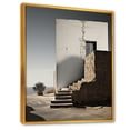thumbnail image 2 of Designart "Minimalist Scenery Depicting The Harmony Of Elements III" Power Plants Floater Framed Wall Art Living Room, 2 of 5