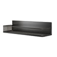 thumbnail image 1 of pitrice Rust-proof Stainless Steel Refrigerator Storage Box With Strong Magnets Orderly And Tidy Sorting Black dwarf Large size, 1 of 6