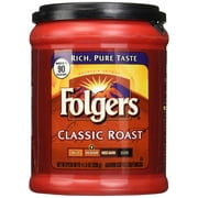 Folgers Classic Roast Medium Roast Ground Coffee, 11.3 oz