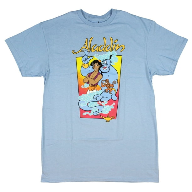 Disney Aladdin Mens Genie Abu Magic Lamp Graphic Logo T Shirt Medium Walmart Com Disney Aladdin Mens Genie Abu Magic Lamp Graphic Logo T Shirt Medium Walmart Com
