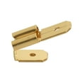 thumbnail image 2 of Efficient Brass Spade Terminal Connectors for Electrical Systems 50pcs, 2 of 10