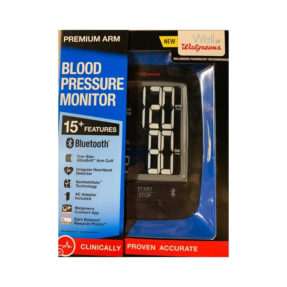 Walgreens Premium Arm Blood Pressure Monitor