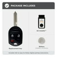 thumbnail image 5 of Car Keys Express Ford Simple Key 3-Button Remote and Fob Combo, 5 of 13