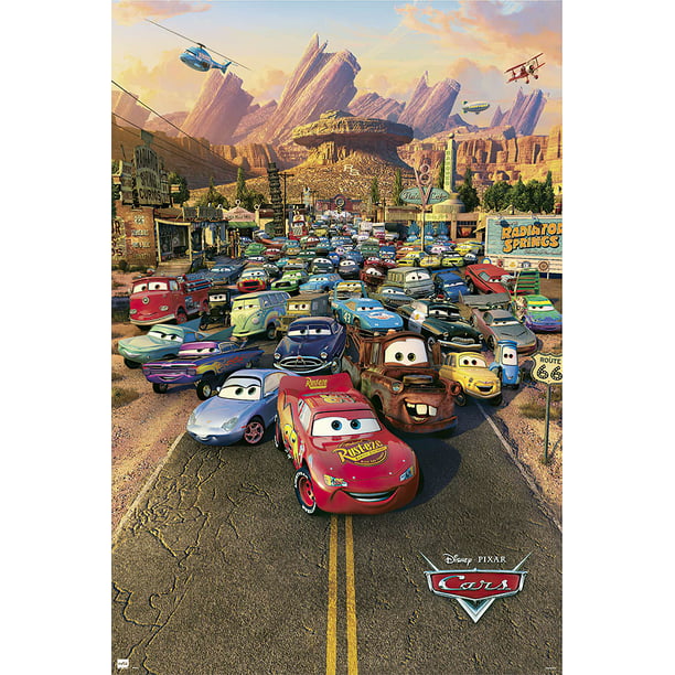 Movie Posters USA Disney Pixar CarsPoster, 24