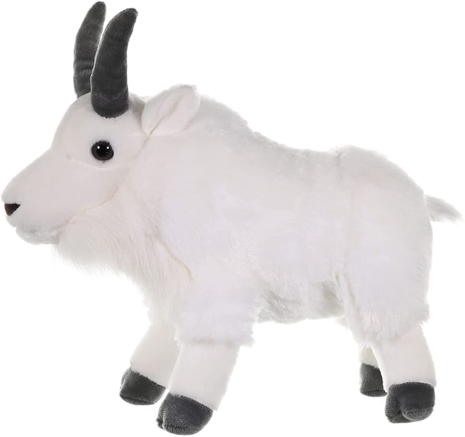 Cuddlekins Mountain Goat Plush Stuffed Animal by Wild Republic, Kid Gifts,  Zoo Animals,12 Inches 