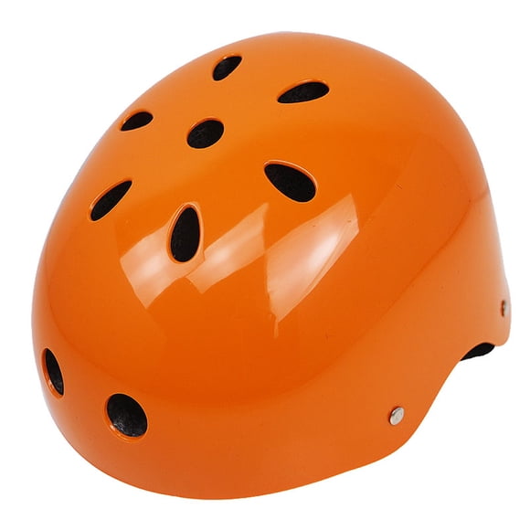 yeacher Casque Multi-Sport Orange Vif Taille m pour le Patinage, le Cyclisme et le Hip-Hop avec Certification de Sécurité CE & CPSC