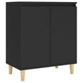 thumbnail image 6 of vidaXL Sideboard with Solid Wood Legs Chipboard Storage Cabinet Multi Colors, 6 of 25