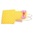 thumbnail image 5 of Mascota pájaro loro cacatúa pájaro pañal vuelo suite forros ropa suministros amarillo S, 5 of 5