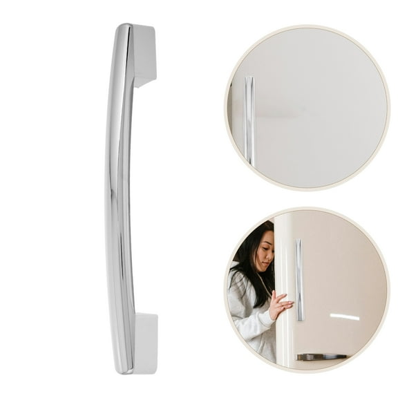 Hemobllo Handle For Refrigerator Door Freezer Door Handle Plastic Replacement Grip for Opening and Closing Doors 1Pack