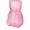 pink, variant on Cinvoph Airtight Bear Snack Container Cute Candy Jar for Cookies, Candy, Coffee Pods Food Storage Kitchen Canister 6"x10"