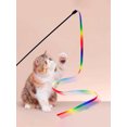 thumbnail image 1 of Colorful Ribbon Cat Teaser Wand, 1 of 5