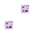 thumbnail image 3 of Injueey Purple Decals Flying PVC Simple Self-adhesive Stickers Self-Assembly Decor Window Sticker Wall Art Mural Living 2piezas, 3 of 6