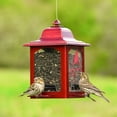 thumbnail image 2 of Perky-Pet 3 lb Red Sparkle Lantern Wild Bird Feeder, 2 of 9