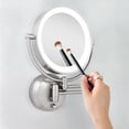 thumbnail image 3 of Zadro LED Wall Mounted Makeup Mirror w/ Magnification & Extendable Arm, 3 of 7