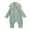 Green, variant on Newborn Baby Girl Boy Hooded Romper Unisex Baby Knitted Jumpsuit Infant Kids Solid Outfits Baby Girl Boy Jumpsuit