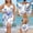 04-White, variant on SwiftWear Women's Pareo Beach Cover Up Wrap Dress & Shawl - Multi-way Lightweight Butterfly Print Backless Sarong for Vacation Pool