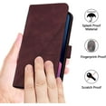 thumbnail image 3 of 12 Mini Phone Case,for iPhone 12 Mini Wallet Case,[Kickstand][Wrist Strap][Card Holder Slots] TPU Interior Protective for iPhone 12 Mini Case,PU Leather Folio Flip Cover for iPhone 12 Mini (Red), 3 of 14