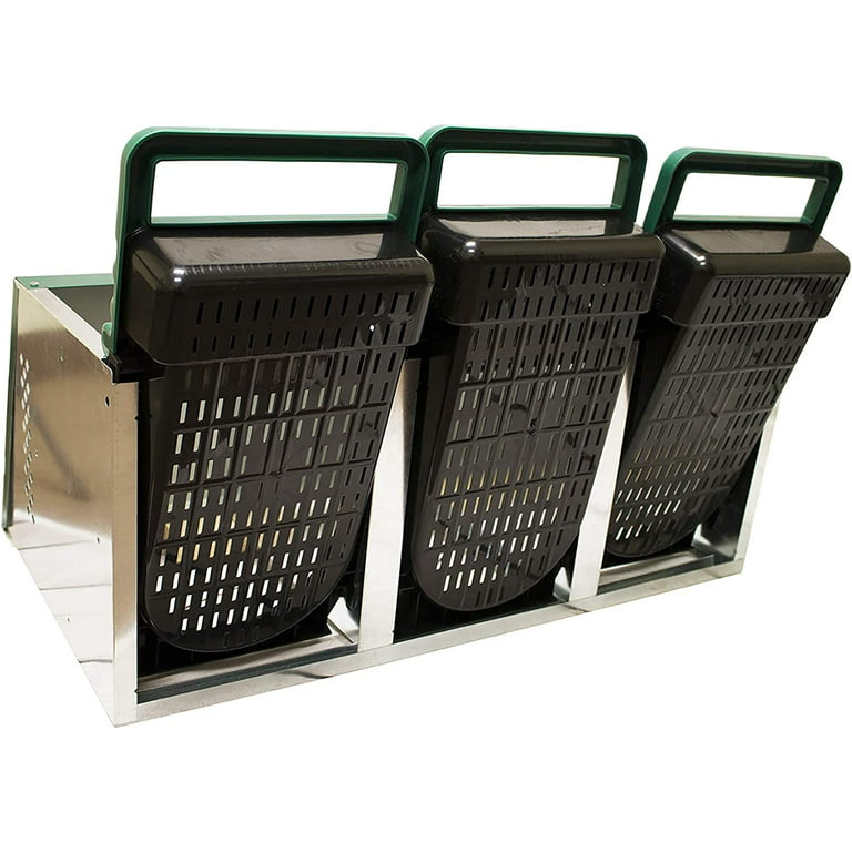 Homestead Essentials Roll-Out 3-Compartment Chicken Nesting Box
