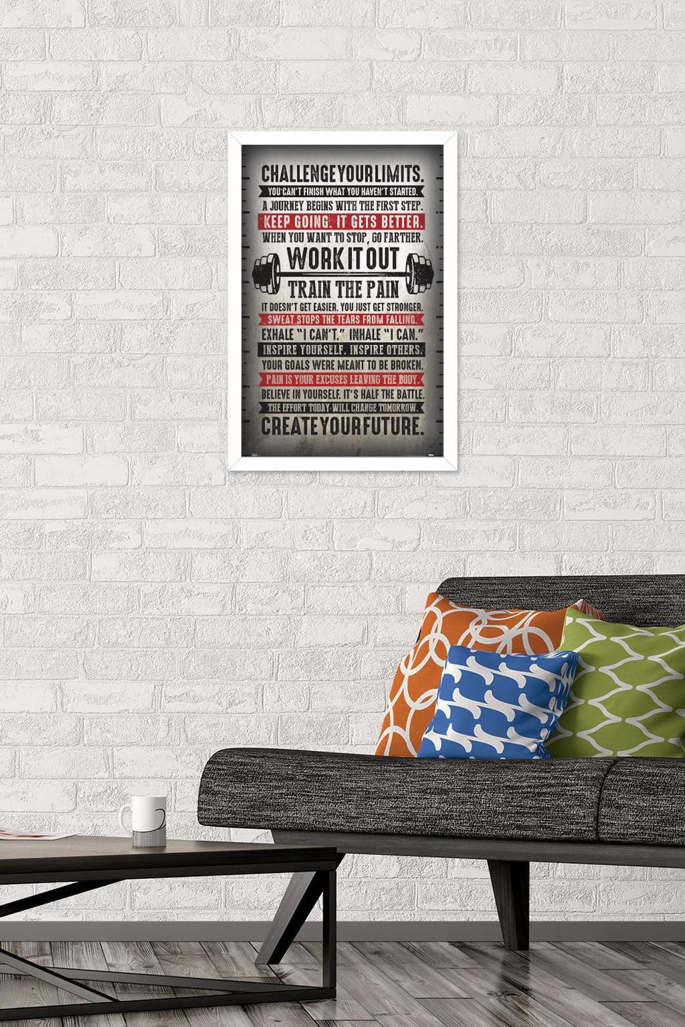 Challenge Your Limits Wall Poster