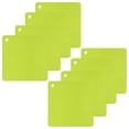thumbnail image 1 of 8 Pcs Salvamanteles de Silicona para Platos Calientes, 7.1"x7.1" Agarraderas de Silicona Cuadradas Verdes, 1 of 6