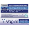 Vagisil Regular Strength Moisturizing Anti-Itch Cream, 1.0 Oz, 4 Pack