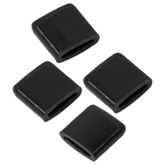 NIAIZEK 4-Piece Detachable Black Silicone Air Fryer Accessories Set Non-Stick Food Cooking Tools