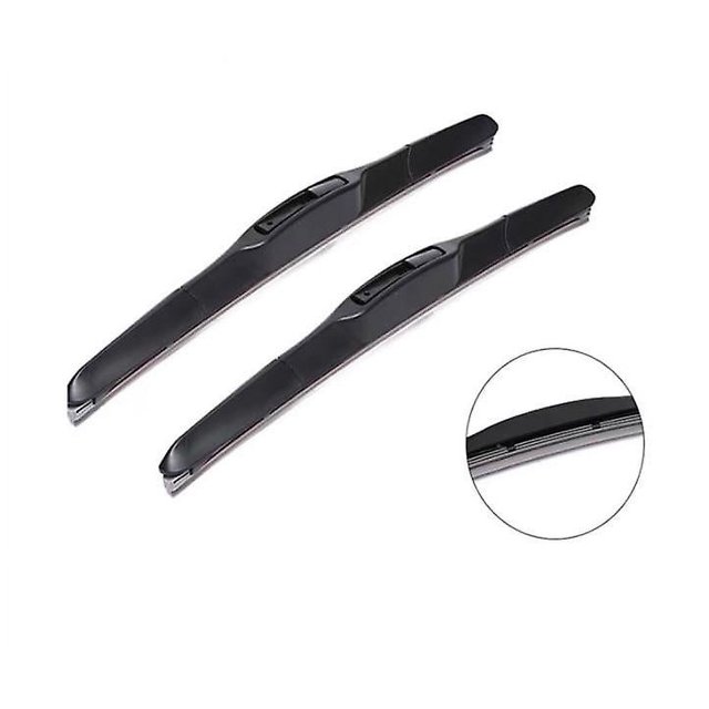 CHAO Limpiaparabrisas de Tres Secciones Limpiaparabrisas de Silicona de Tres Secciones (18,45cm)