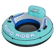 Bestway Hydro-Force Comfort Plush Rapid Rider Single River Tube Float, 48 In