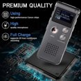 thumbnail image 4 of Digital Voice Recorder Voice Activated Recorder For Lectures, Meetings, 4 of 5