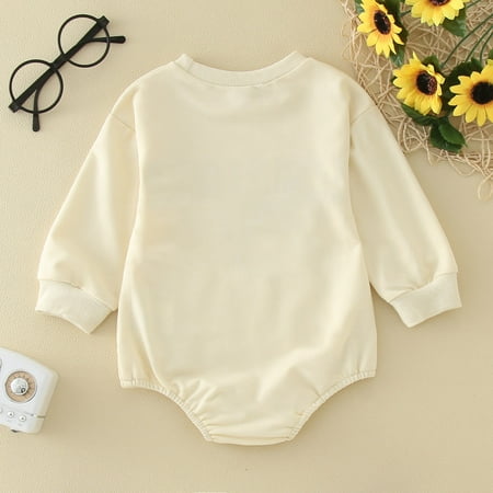 

Gubotare Baby Bodysuit Winter Baby Romper Organic Cotton Romper By Mac & Moon Baby Boy or Baby Girl B 6-12 Months