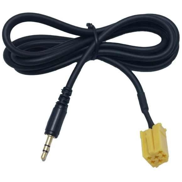Adaptateur de Câble d'Entrée AUX Radio Interface 3,5 mm Compatible avec Fiat pour Alfa Romeo Adaptateur de Câble d'Entrée AUX Radio