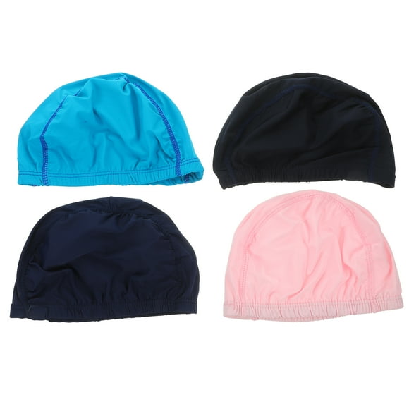 KAKOWELY 4 gorros de natación para niños y adultos.