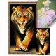 thumbnail image 1 of (D076) Hilo Algodón Ecológico para Bordado 14CT 2 Hebras Impresión 45*84cm Kit Punto Cruz Del Rey Las Bestias Serie Animal Tela Blanca SKU: 1064346, 1 of 9