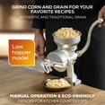 thumbnail image 2 of Molinillo de maíz Grain Mill Corona manual con tolva baja de hierro fundido, 2 of 7