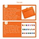thumbnail image 4 of Seitruly 10 piezas de cubierta de tarjeta de identificación carcasa protectora tarjetas de autobús de colores manga Vertical/amarillo Carpetas de archivos Horizontal/Naranja, 4 of 6