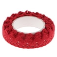 thumbnail image 2 of Rongfmy 2 Yards Self Adhesive Cotton Lace Decorative Sticky Ribbon Tape 15mm Red, 2 of 9