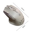 thumbnail image 4 of Ratón inalámbrico para juegos BM-520 10 botones Ratón inalámbrico para jugadores 3200 DPI ajustable, 4 of 8