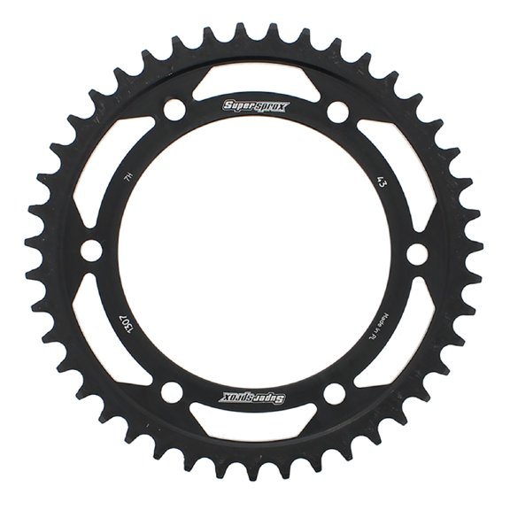 Supersprox Drive Sprocket Honda, Kawasaki - Rear Chain# 525 Black  #108060