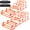 Orange 12 Pack, variant on Adjustable Agility Hurdles,4 Height Speed Training Hurdles, Portable Speed Training Equipment with Carry Bag for for Athletes,Kids,Soccer,Basketball