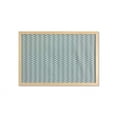 thumbnail image 1 of Abstract Wall Art with Frame, Vintage Classic Wavy Branches with Leaves Vertical Lines Nature Themed, Printed Fabric Poster for Bathroom Living Room, 35" x 23", Pale Sage Green White, by Ambesonne, 1 of 2