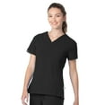 thumbnail image 1 of Urbane Impulse Women's Modern Tailored Fit Extreme Stretch V-Neck Scrub Top 9108LKA, 1 of 4