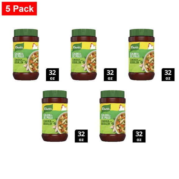 Knorr Granulated Chicken Flavor Bouillon 2.0 lb - 5 Pack