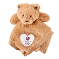 thumbnail image 5 of Parent's Choice Bear Lovey Security Blanket, Brown, 13 in x 13 in, 5 of 6