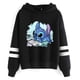 thumbnail image 3 of Sudadera con capucha de dibujos animados de Disney para mujer, sudadera divertida Y2k de Lilo Stitch, Sudadera con capucha de Manga de Anime, ropa femenina, 3 of 5