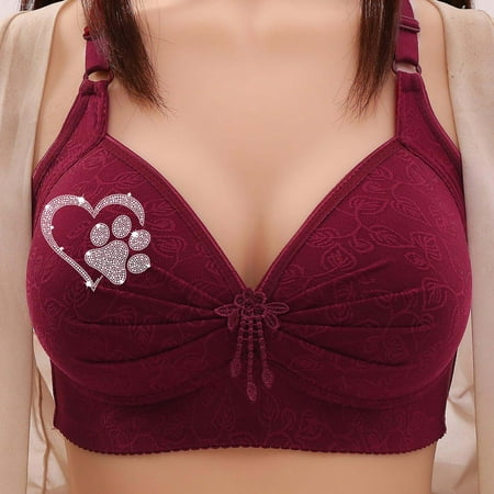 Plus Size Bras for Women Sleep Bras for Women Plus Size Bras for Women Full Coverage Womens Sports Bras Lingerie for Women Push up Bra Bras for Women Clearance 36d Padded