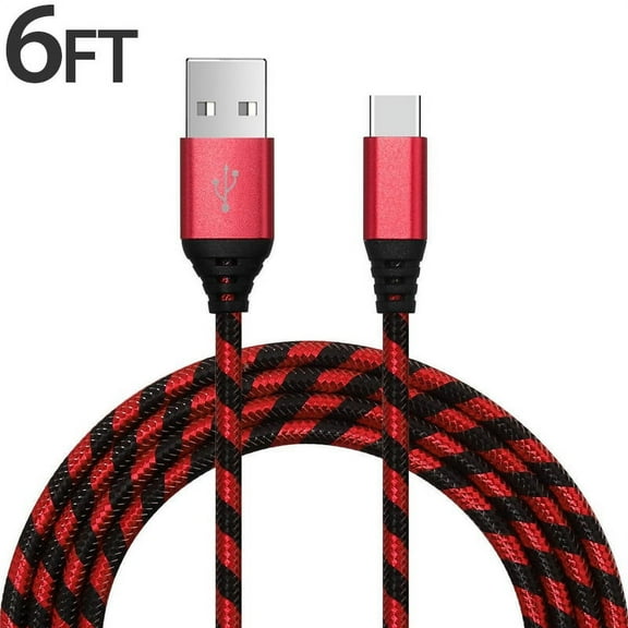 Type C Charger Fast Charging Cable USB-C Type-C 3.1 Data Sync Charger Cable Cord For Samsung Galaxy S10  S9 S8 Plus Galaxy Note 8 9 Nexus 5X 6P OnePlus 2 3 LG G5 G6 G7 V20 V30 V40 HTC M10 Google Pixel