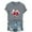 Gray, variant on Womens Short Sleeve Tee Shirts Mothers Days Plus Size Tops Crewneck Holiday Pullover Bow Holiday Blouses Black